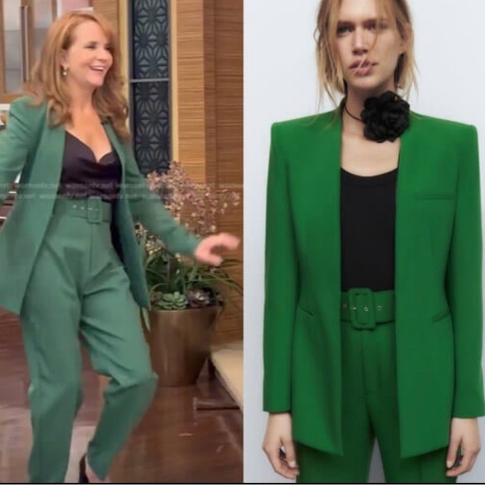 Zara Emerald Green Suit Set - Picture 10 of 11